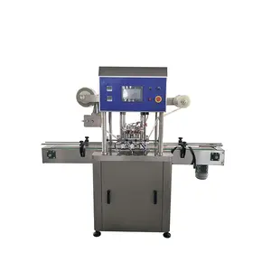 High Speed Conveying Rotary Automatic Linear Water / Juice / Ice Cream Litchi Plastic Cup Yogurt Filling Sealing Machine