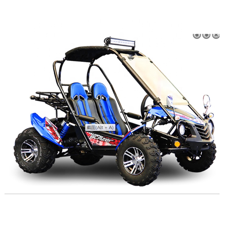 four wheel motorcycle go kart buggy 2 seat new model factory direct whole sell cheap price