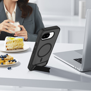 Étui pour téléphone portable <span class=keywords><strong>Google</strong></span> Pixel 10A avec support magnétique, coque antichoc, semi-transparente givrée pour <span class=keywords><strong>Google</strong></span> <span class=keywords><strong>7</strong></span> 8 9 10 Pro - Product Image 6