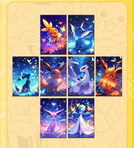 KY 文化艺术板套装口袋妖怪收藏卡稀有动漫人物游戏卡牌玩具儿童礼物 - Product Image 3