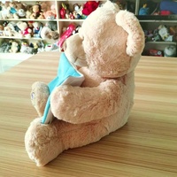 Adorable ours en peluche musical qui lit des histoires, ours en peluche doux avec lecteur MP3 intégré