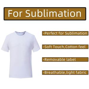 Custom Logo Satin T-<b>Shirt</b> <b>100</b>% <b>Polyester</b> Sublimation Blank Cropped Work <b>Shirts</b> for Business Advertising Promotional Sublimated - Product Image 3