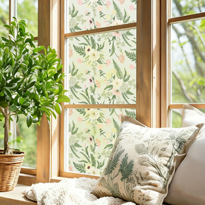 Película Decorativa de Privacidad Antirrobo <span class=keywords><strong>para</strong></span> Puertas y Ventanas con Protección Contra Electricidad Estática, Vidrio Engrosado - Product Image 1