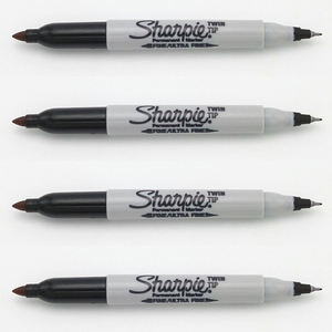 <span class=keywords><strong>Sharpie</strong></span>-<span class=keywords><strong>rotuladores</strong></span> finos de doble punta, tinta de secado rápido, escritura suave para oficina, laboratorio e Industrial, 4 colores, 32000 - Product Image 3