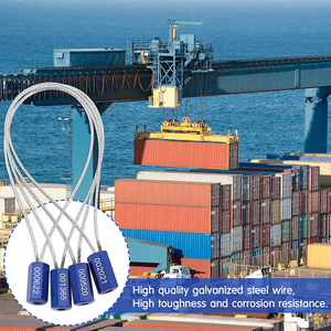 ZL-S001ซีลกันขโมยสำหรับ<span class=keywords><strong>สินเชื่อเงินสด</strong></span>สามารถพิมพ์แบบกำหนดเองได้ด้วยการพิมพ์ ABS - Product Image 4