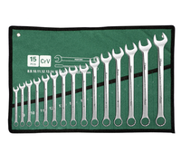 Workpro — clés à combinaison de voitures, 15 pièces, outils à main, Type allemand, finition en Satin