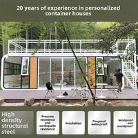 Casa Contenedor de Estructura de Acero, Oficina Móvil para Obras de Construcción, Personalizable, de Fácil Montaje, Desmontable, Prefabricada, 12 mm