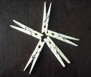 Mini pinces à <span class=keywords><strong>linge</strong></span> en bois, pinces à <span class=keywords><strong>linge</strong></span> en bois de bouleau - Product Image 1