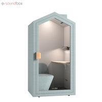 Pod silencioso para casa, cápsula de estudio a prueba de sonido, CASA DE PRIVACIDAD moderna, educación, oficina, reducción de ruido, Pod para el hogar