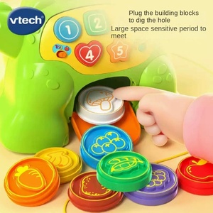 Jeu éducatif <span class=keywords><strong>VTech</strong></span> Greedy Dinosaur Feeding Game pour les enfants de 4 à 6 ans, ensemble de jeu en plastique pour la maison - Product Image 3