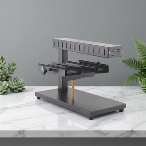 Machine à <span class=keywords><strong>raclette</strong></span> commerciale 750W avec double plateau, hauteur réglable, pour la fusion et le chauffage du fromage - Product Image 6