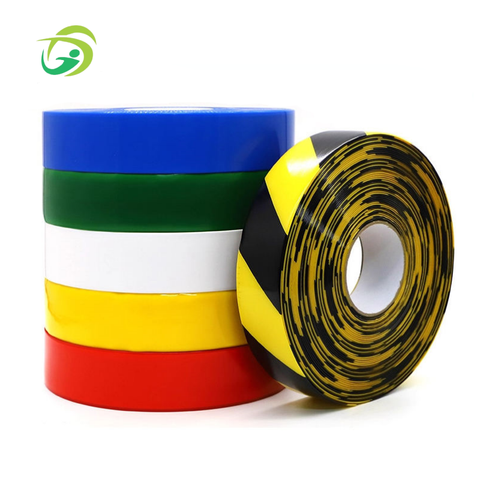 Industrial Durable Waterproof Floor Marking Tape Yellow Heavy Duty PVC High-Traffic Areas Warehouse Factory Planning