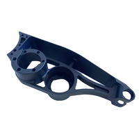 Pièces en aluminium usinées CNC sur mesure de précision, composants métalliques anodisés pour pièces de vélo