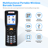 Collecteur de données sans fil RF4000-2D, collecteur de données PDA, transmission longue portée 2.4G, scanner d'inventaire