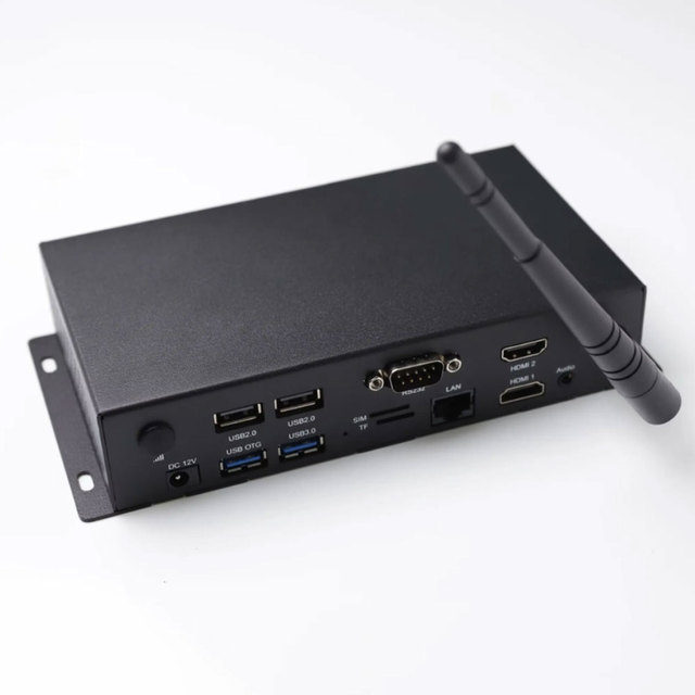 Industrial Rk3568 Android Box Player Device Compute Edge Box Digit Media Player Advertising Player Box