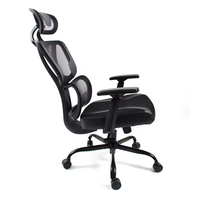 Chaise de bureau moderne et confortable, pivotante et réglable en hauteur, pour la maison et le bureau, vente en gros