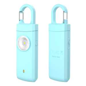 Oplaadbare persoonlijke kleine knipperlicht <span class=keywords><strong>alarm</strong></span> 130dB zelfverdediging sirene persoonlijke veiligheidsalarm voor vrouwen - Product Image 3