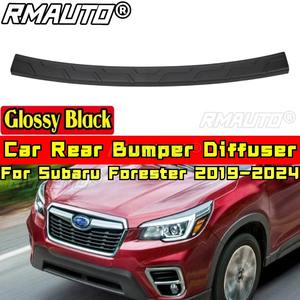 Rear Bumper Lip Compatible with Subaru Forester 2019-2024 Body Kit Rear Splitter Spoiler Cover <b>Diffuser</b> <b>Car</b> Accessories - Product Image 1
