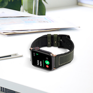 Bracelet élégant de luxe en cuir véritable pour <span class=keywords><strong>Apple</strong></span> <span class=keywords><strong>Watch</strong></span> Series 9 8 <span class=keywords><strong>7</strong></span> 6 5 44mm 49mm 40mm 38mm 41 <span class=keywords><strong>45m</strong></span> - Product Image 6