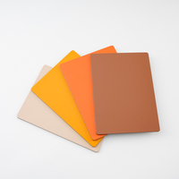 Panneau composite en aluminium ACM Wanya moderne 2 mm/4 mm, matériau de qualité A2 ignifuge pour le revêtement extérieur des appartements