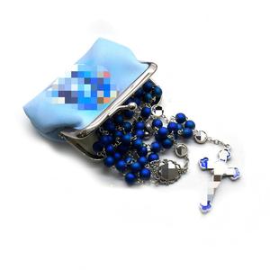 Baiyou Printed Coin <b>Purse</b> Blue Green Red Floral Metal Buckle Portable Women's <b>Small</b> Storage Bag - Product Image 5