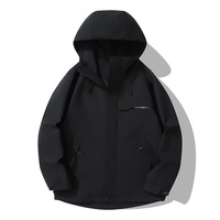 Veste bomber d'hiver imperméable légère pour homme/femme, taille plus, fermeture éclair, polyester
