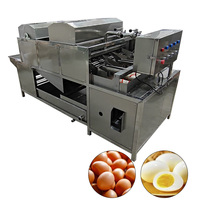 Machine à retirer les coquilles d'œufs en acier inoxydable de haute performance fiable avec moteur de 2,8 kW, capacité de 5000 pièces/heure