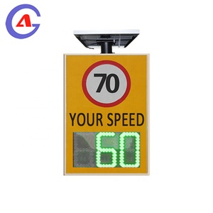 Señal de Advertencia de Velocidad LED Solar con Radar, Indicador de Límite de Velocidad para Vehículos, Pantalla LED, Señal de Velocidad Portátil con Radar - Product Image 1