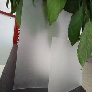 Trong suốt Kem chống nắng PC in ấn tấm, nước-không thấm nước cứng nhựa dập nổi Frosted tấm - Product Image 4