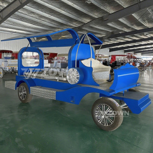 รถศพไฟฟ้าแบบเปิดประทับศพสำหรับการขนส่งศพ - Product Image 3
