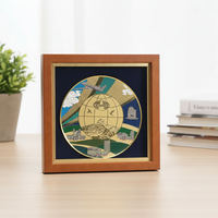 Boîte à Ombre Profonde en Verre et Bois, Cadre Photo Moderne pour Fleurs, Vitrine pour Médailles, Badges, Objets de Collection, Décoration Murale pour la Maison
