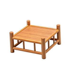 Mini Soporte de Bambú para Plantas de Escritorio, Uso Interior, para Plantas Verdes y Mesa de Té Zen - Product Image 5
