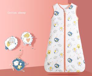 Primavera y verano, suministros para bebés recién nacidos, estampado de dibujos animados, edredón infantil antipatadas, saco de dormir de algodón para bebés - Product Image 2