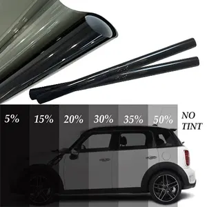 Película de ventana de cerámica nano, película de Control Solar, bloqueo UV, HS, serie inorgánica, tinte de ventana de coche, 100%