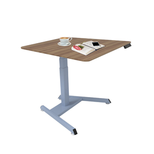 Mesa eléctrica ajustable, mueble <span class=keywords><strong>factor</strong></span>, una pierna, para oficina - Product Image 5