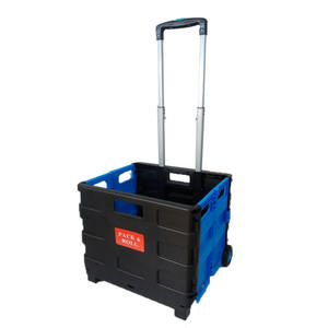 Chariot de courses pliable / Chariot / <span class=keywords><strong>Caisse</strong></span> de courses à roulettes (CAPACITÉ 25 KG) - Product Image 6