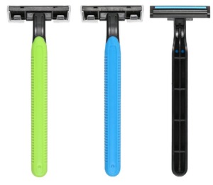 Số lượng lớn bán buôn dao cạo dùng một lần cho cửa hàng cắt tóc chuyên nghiệp sử dụng lưỡi sắc nét chất lượng cao tùy chỉnh logo giá cả phải chăng tùy chọn - Product Image 1