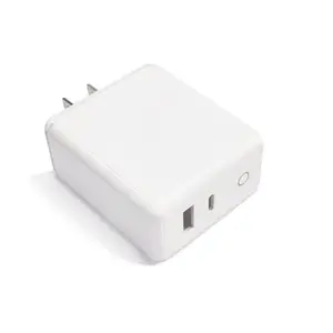 Top Selling Products 2023 2 ports pd qc a+c custom ac adaptor type c usb wall charger charging brick 65w adapter