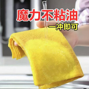 Éponge à vaisselle en loofah épaisse et durable, rectangulaire, pour le nettoyage de la cuisine, utilisable à sec ou humide, tampon dégraissant - Product Image 3