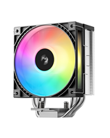 Refroidisseur d'air AG400 G2 ARGB Noir à tour unique, flux d'air puissant, compatible LGA1851/1700/AM5/AM4 pour processeur