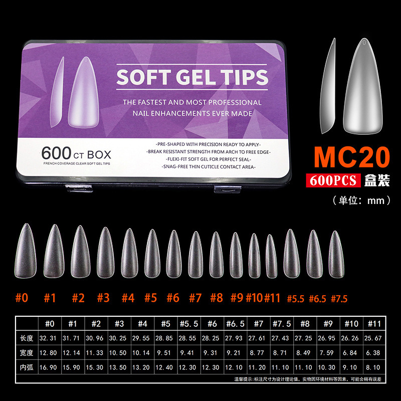 Boîte de 600 pièces Mc20 mat