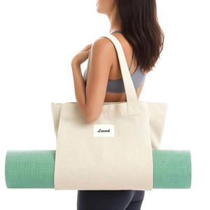 حقيبة يوغا كبيرة متينة من LEECORK بسحاب كامل وسهلة الوصول مع جيوب متعددة، حقيبة حمل حصيرة اليوغا للنساء - Product Image 5