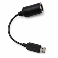 Adaptateur de prise allume-cigare USB 12V pour chargeur de voiture PD, câble de conversion pour voyage en véhicule, vente en gros de chargeurs de voiture