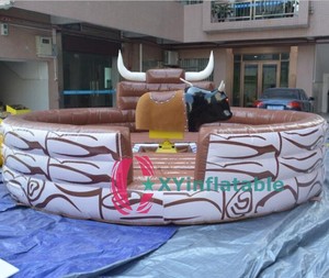 Taureau mécanique gonflable Crazy Bull pour <span class=keywords><strong>jeux</strong></span> sportifs à vendre - Product Image 2