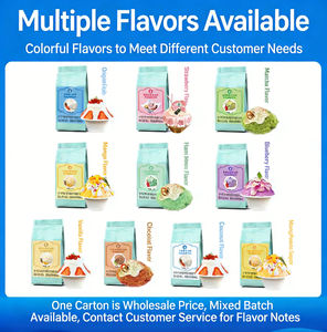 Polvere per Gelato al Gusto Melone Honeydew, Miscela per Gelato Duro 1kg, Grado Cerimoniale, Densa, Cremosa e Liscia per Negozi Premium - Product Image 2