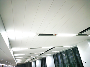 แผ่นซับเสียงใยหินร็อควูล แผ่นฝ้าเพดานอะคูสติก ทนไฟ สำหรับโครงการฝ้าเพดานภายในห้องสมุด - Product Image 2