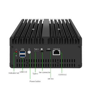 BKHD 12e/13e I7-13620H Intel I5-13420H pare-feu 4 LAN 2.5G 2/4 10G SFP +/4 SFP/4LAN routeur MINI PC Wins10 Centos 4G/5G/WIFI - Product Image 5