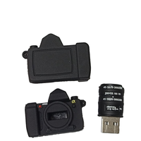 Penjualan laris Flash drive USB kamera kapasitas penuh USB 2.0 PVC Stik USB
