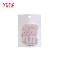 Barrettes à cheveux personnalisées élégantes et faites à la main pour les filles, pour l'école, ensemble de barrettes à cheveux