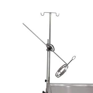 LIZE <span class=keywords><strong>PET</strong></span>, equipo veterinario profesional duradero, mesa de examen, mesa de inyección veterinaria de acero inoxidable para mascotas - Product Image 3